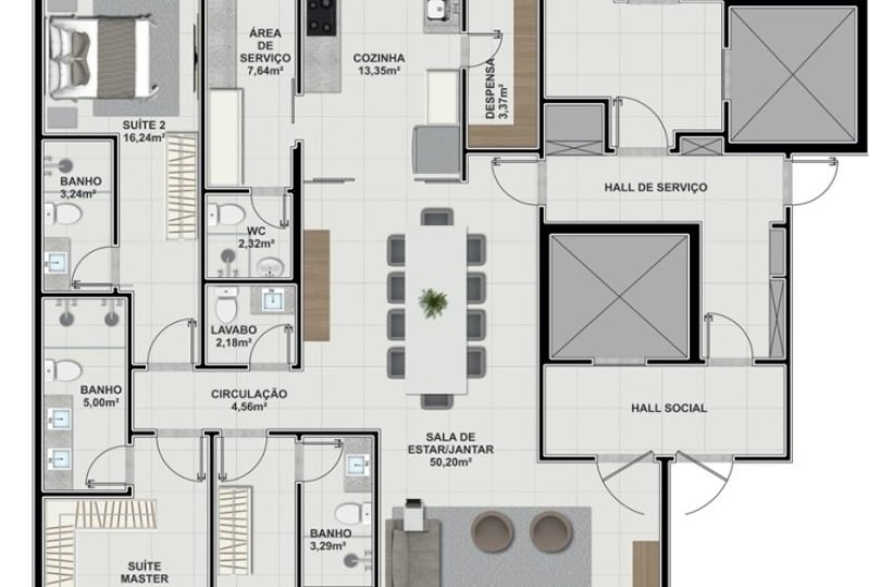 Taj-planta-Torre-Mirage-3-suites-16269m²-800x500