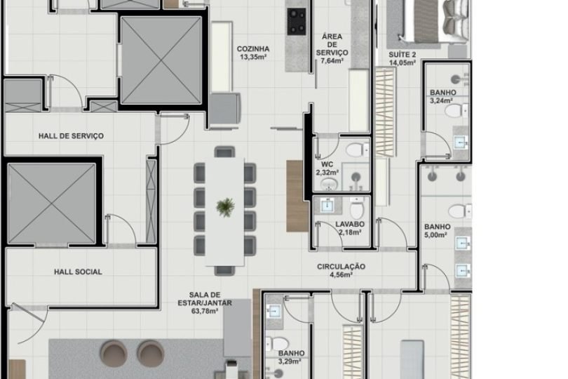 Taj-planta-Torre-Mirage-3-suites-17641m²-800x500